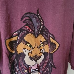 Disney Uncle Scar tshirt